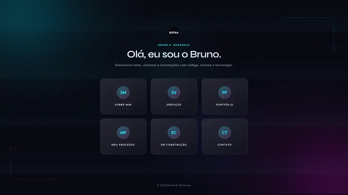Prévia do portfólio BRM